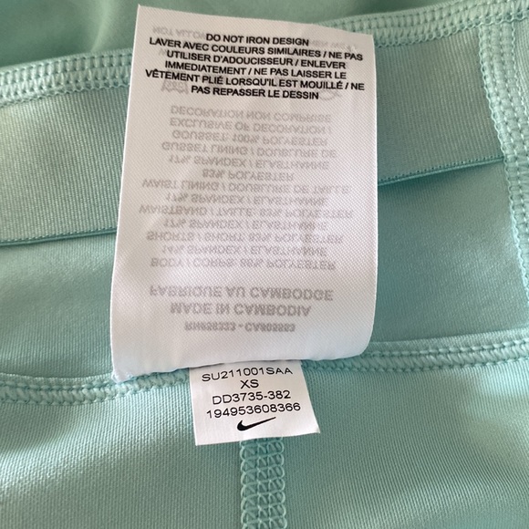 Nike Women's Dri-FIT Golf Skirt Mint Foam size xs - Picture 10 of 11